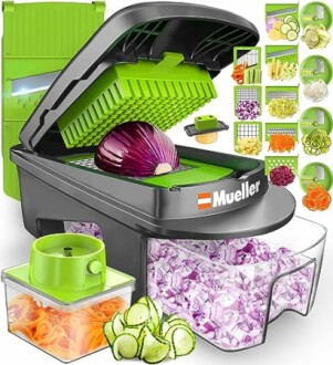 Mueller Pro-Series All-in-One Vegetable Chopper Review - The Ultimate Kitchen Gadget