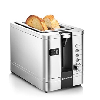 Chefman 2-Slice Digital Toaster Review - Perfectly Browned Bagels and Bread